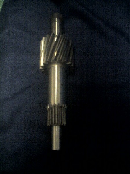Reconditioned pinion shaft
